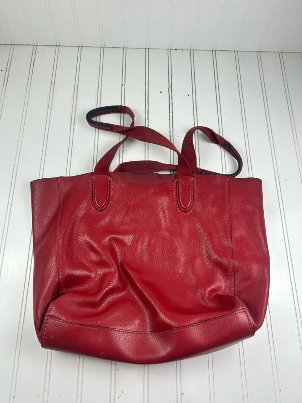 Coach Derby Vintage Y2K Red Leather Tote Bag Women’s - Picture 13 of 15